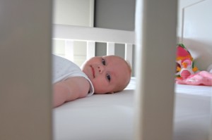 Baby in Crib