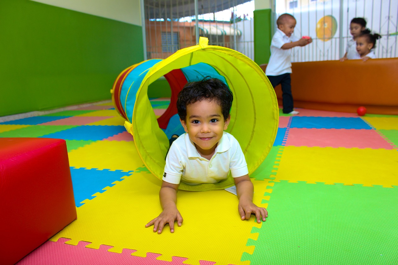 child in school