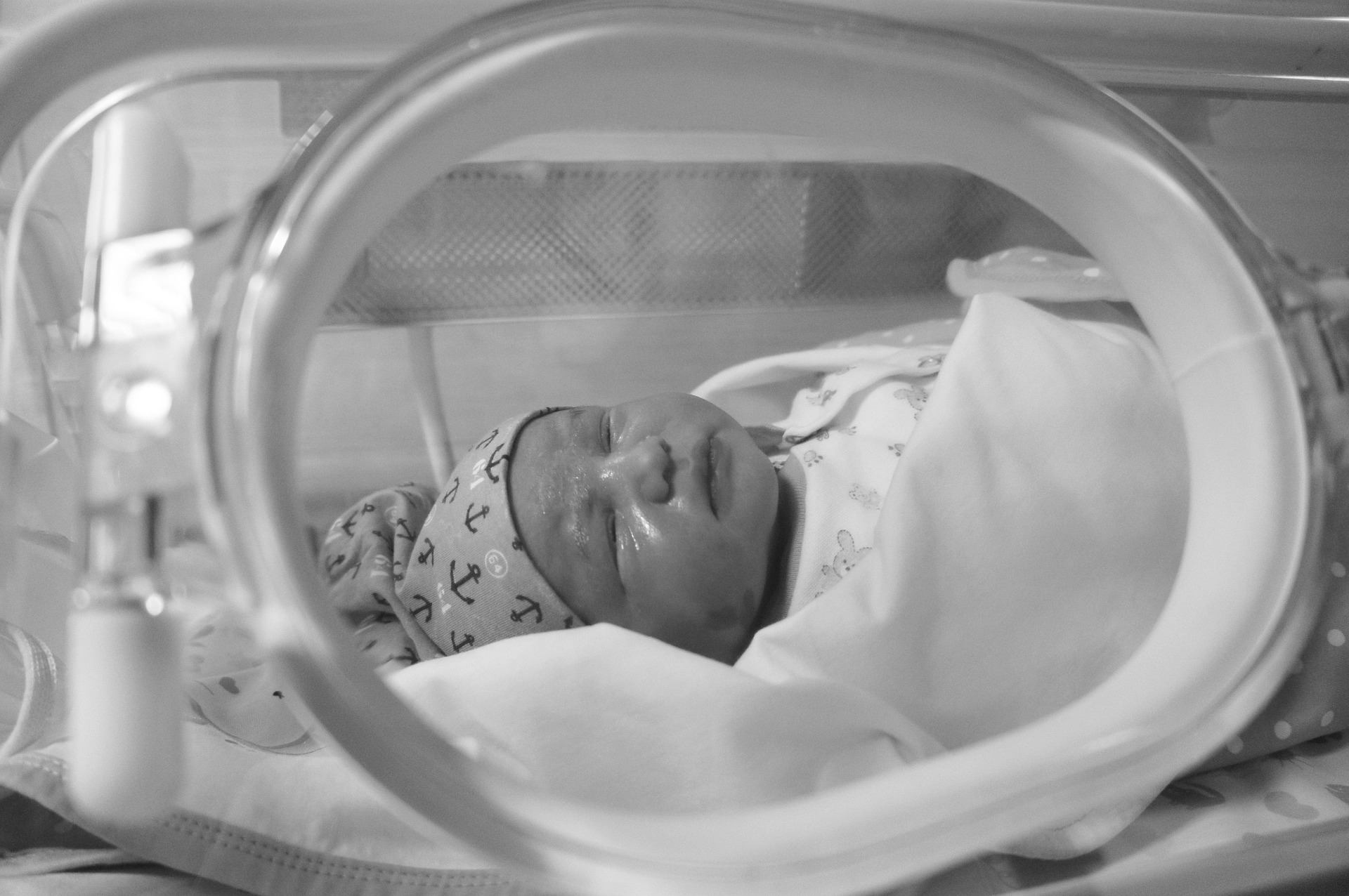 HIE baby in hospital